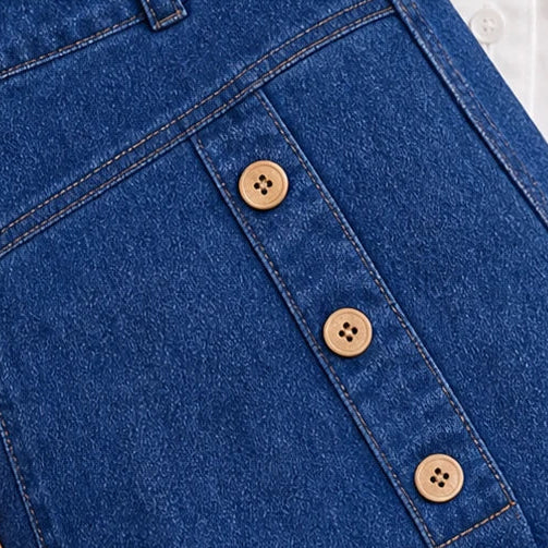 Formelle – High-Waisted Wide-Leg Jeans