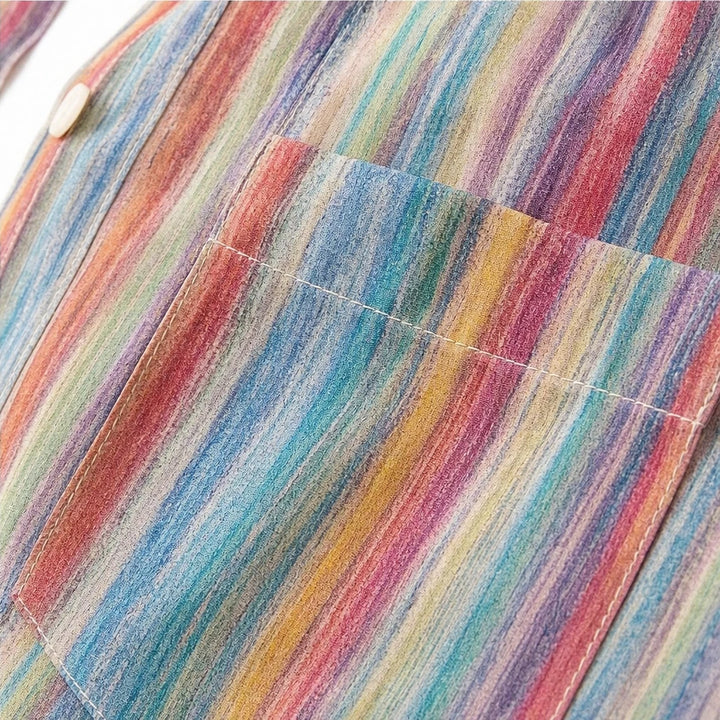 Harlowe – Stripe Button-Up Shirt
