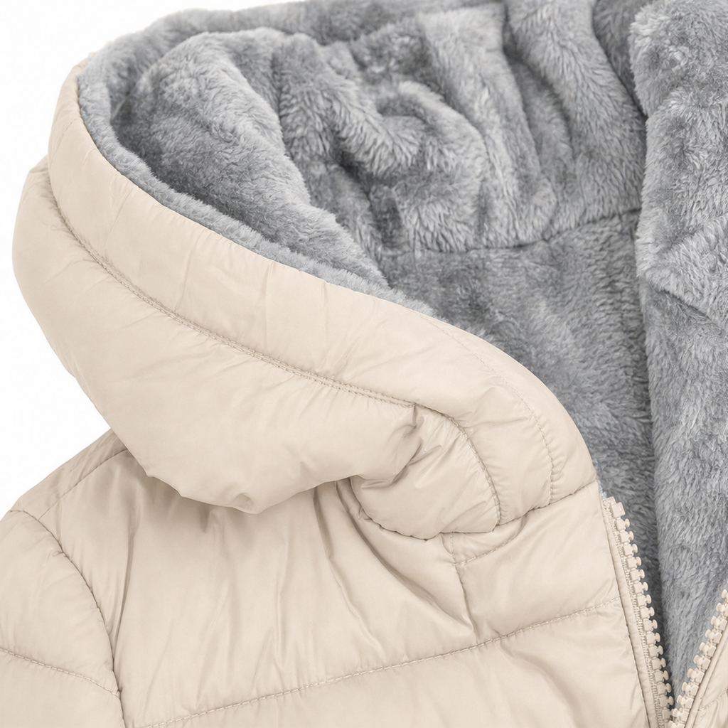 Cozelle – Quilted Hooded Insulated Puffer Coat
