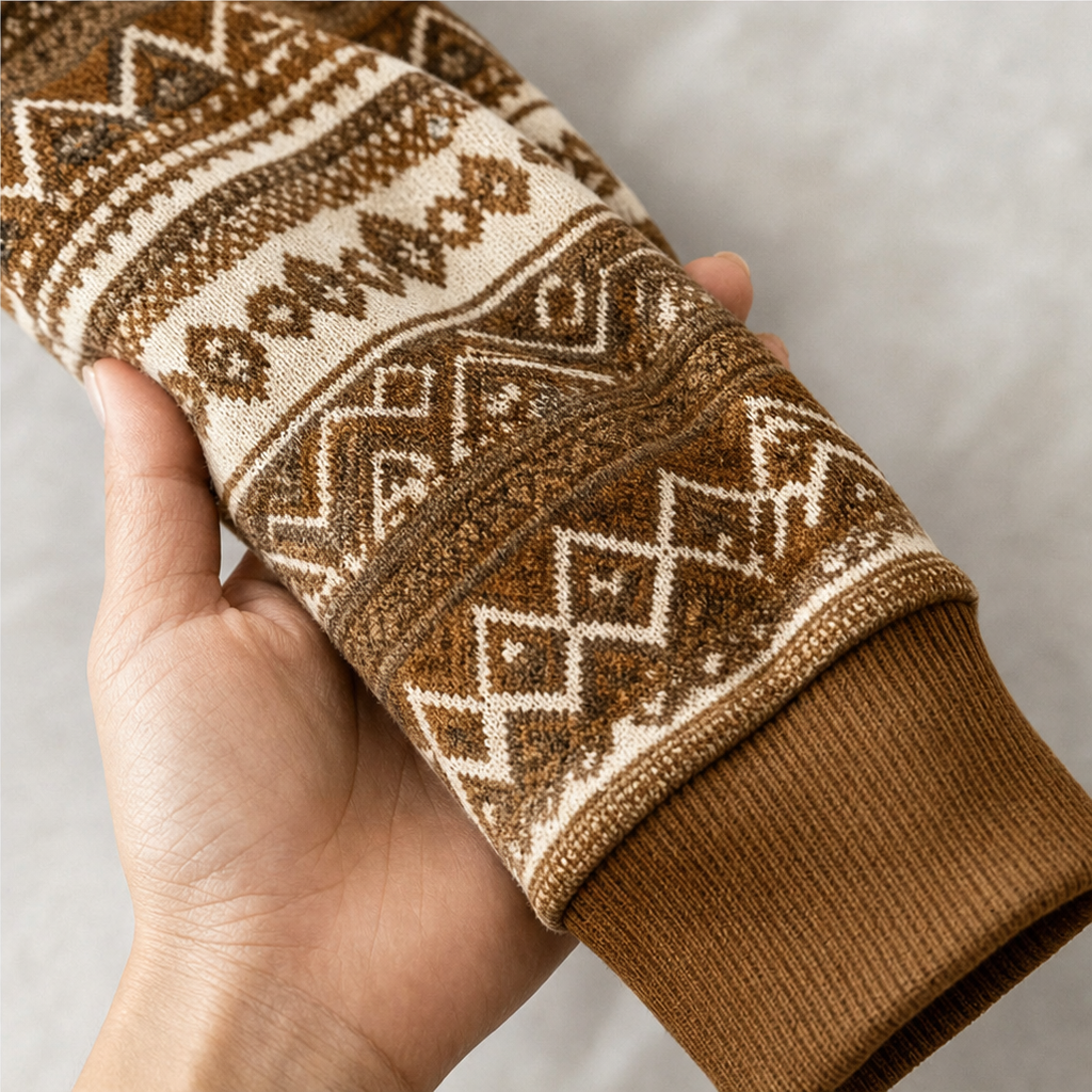 Marlowe – Western Panel Half-Zip Pullover