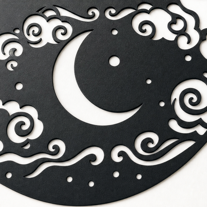 Solstice Balance – Yin Yang Sun And Moon Metal Wall Décor