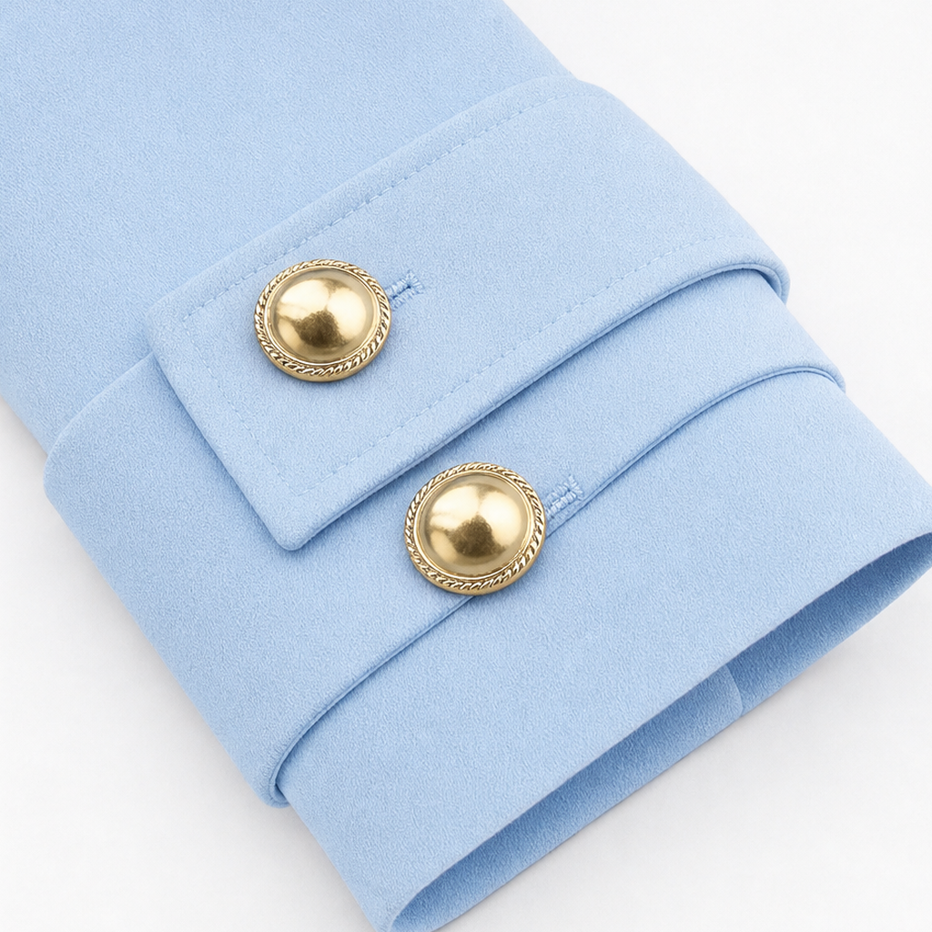 Wearbella – Double-Button Waist-Defining Blazer Dress