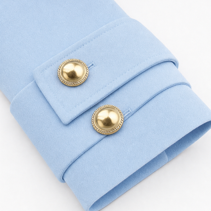 Wearbella – Double-Button Waist-Defining Blazer Dress