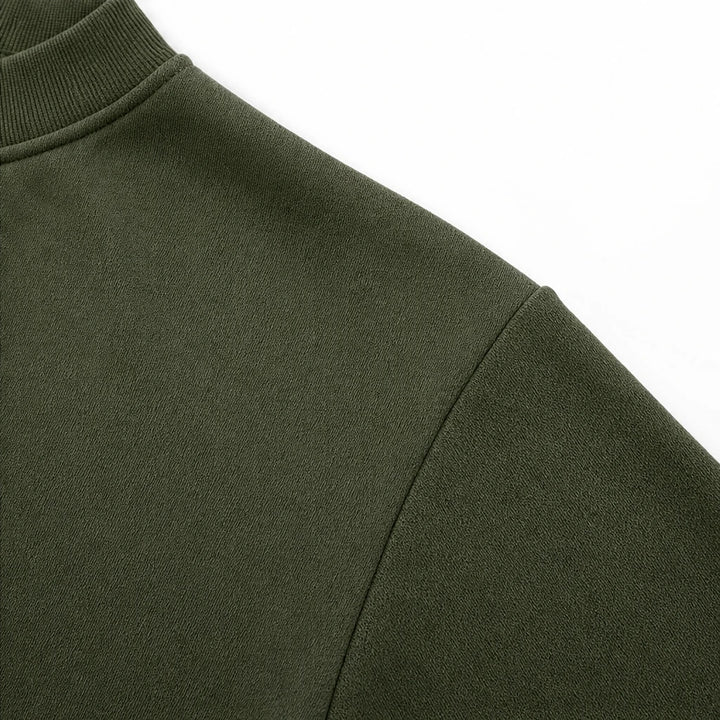 Vivelyn – V-Neck Knit Sweatshirt And Pants Set
