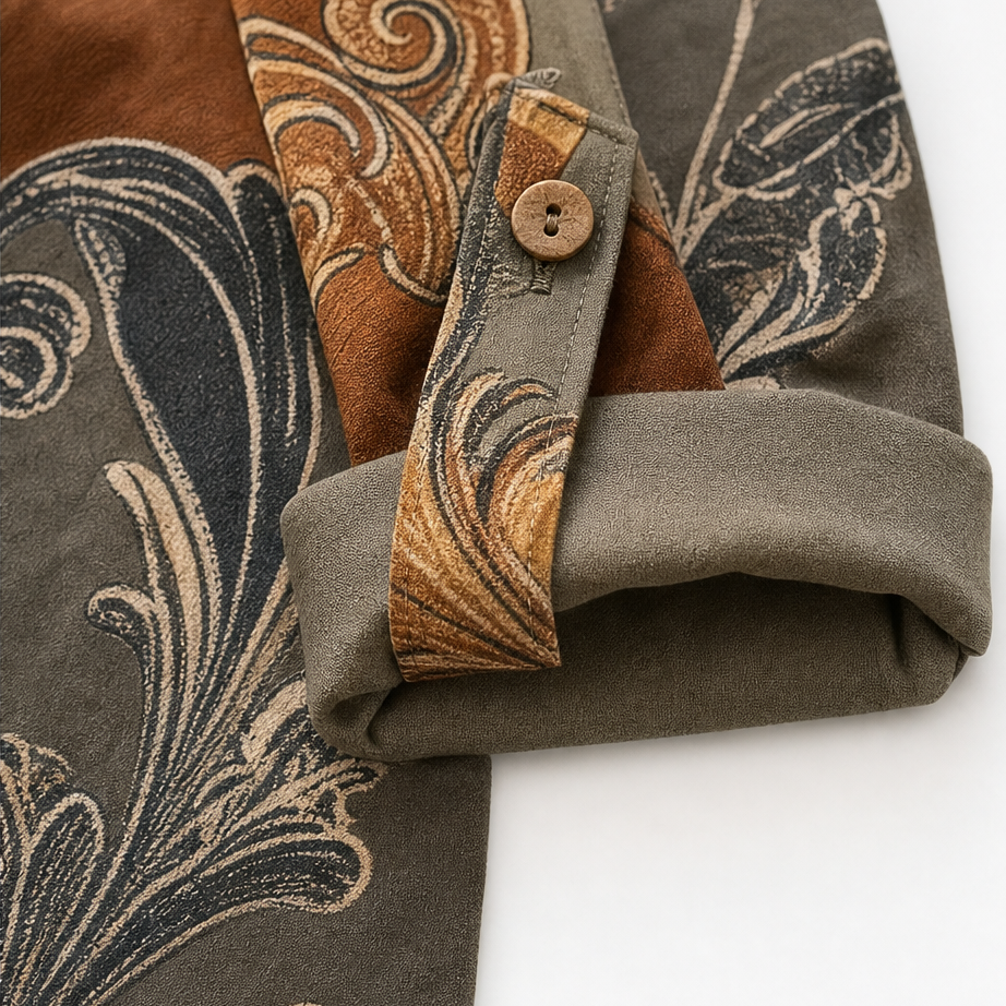 Wovana Set – Printed Boho Tunic And Trouser Set