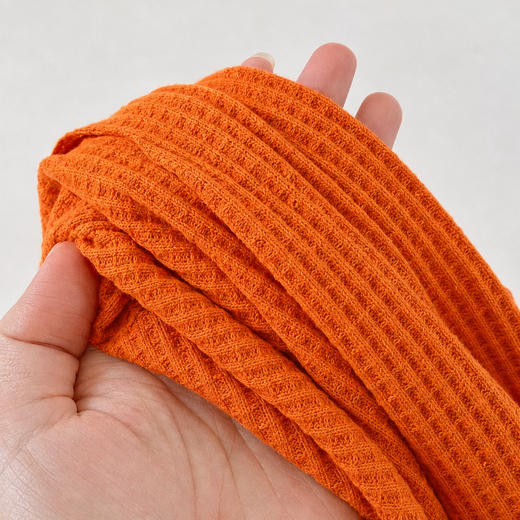 Wafflemoore – Waffle-Knit Relaxed Pullover Sweatshirt