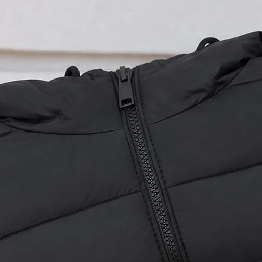 Coverelle – Long Hooded Puffer Vest