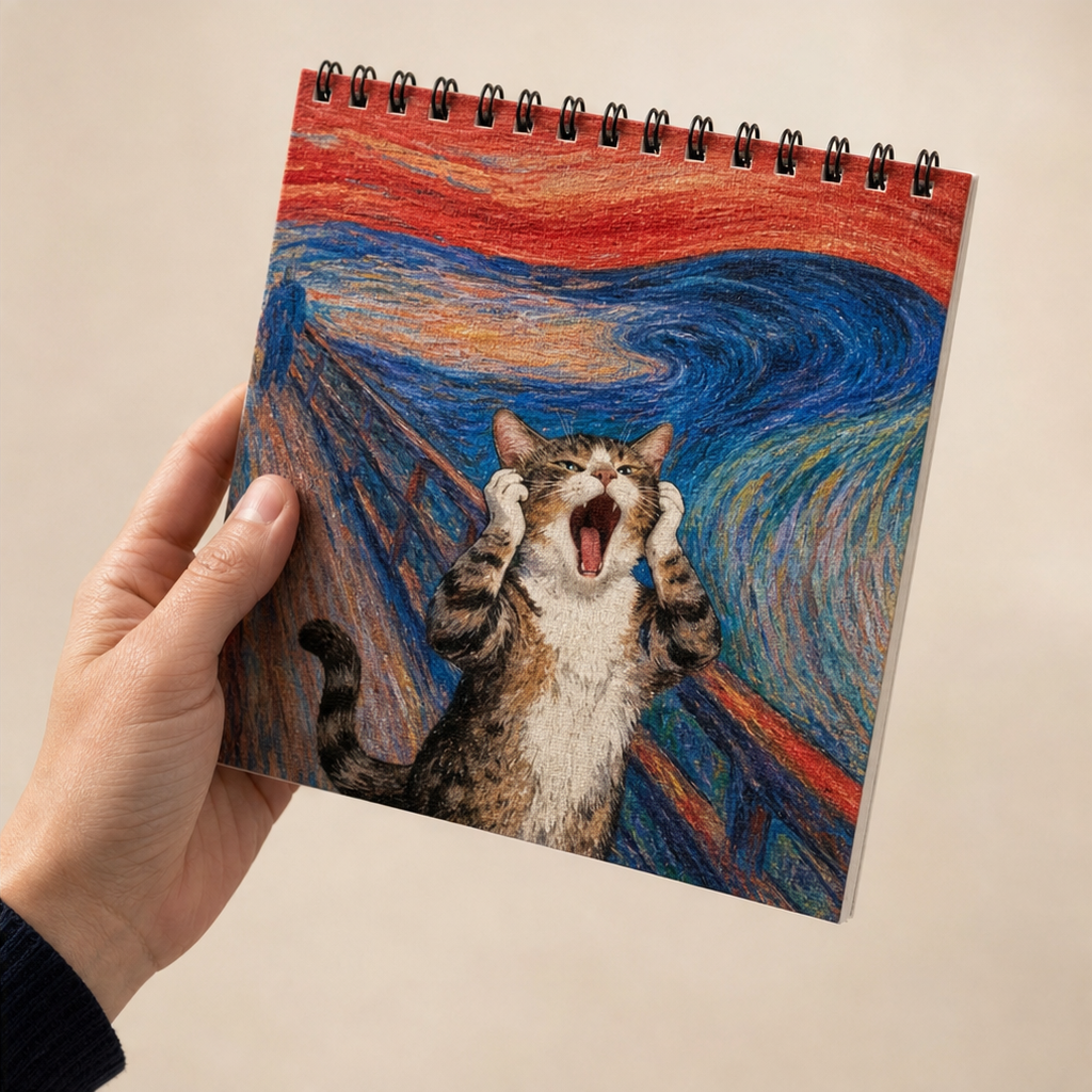 Purrfecto – 2027 Masterpiece Cat Wall Calendar