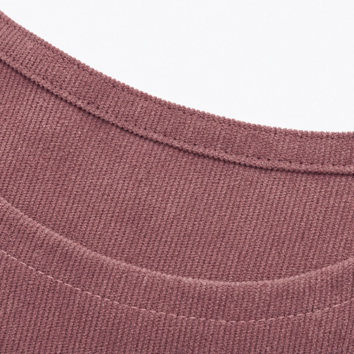 Cordelia – Long-Sleeve Corduroy Dress