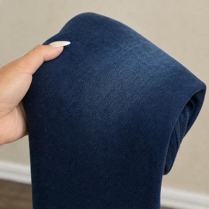 Widelia – Zip-Free Wide-Leg Stretch Jeans