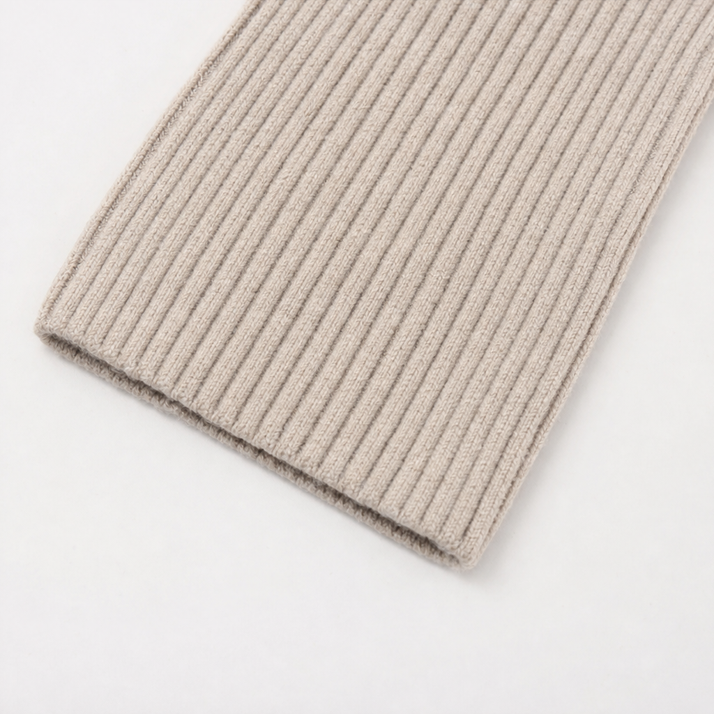 Twistara – Ring-Twist Cutout Ribbed Knit Top