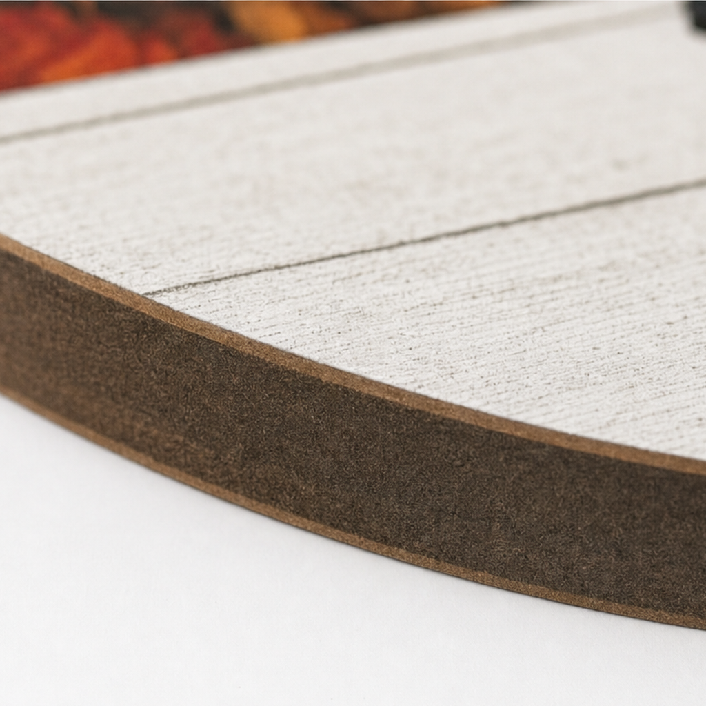 Seasonwell – Round Wooden Welcome Sign With Magnetic Icons