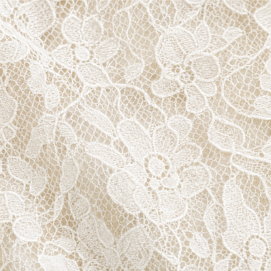 Wearbella – Floral Crochet Lace Open-Front Blouse