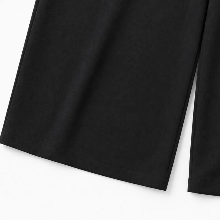 Solene – Belted Wide-Leg Shirt Jumpsuit with Tie Waist