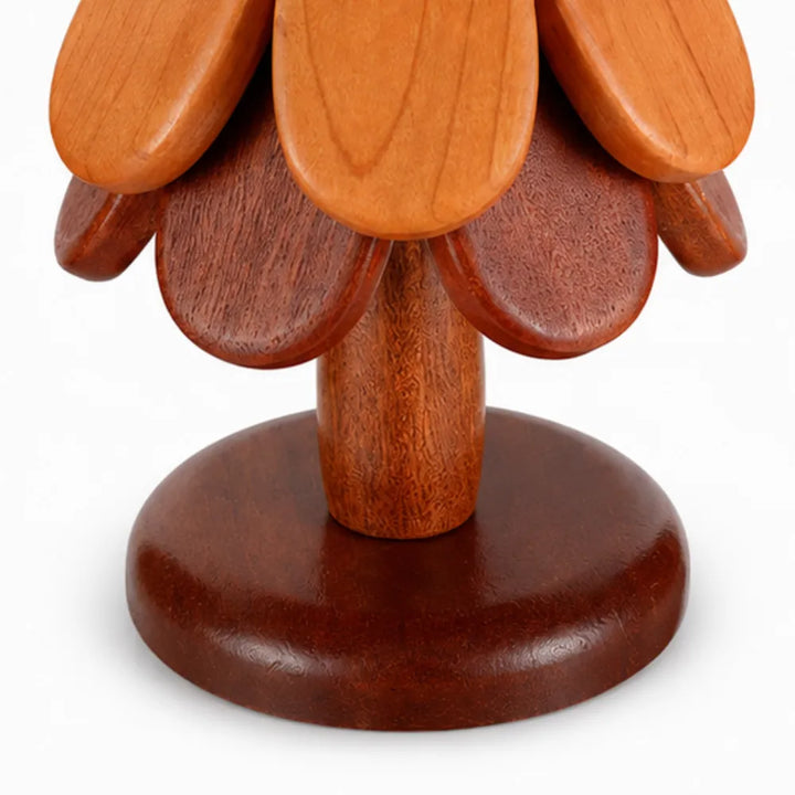 Pinecrest – Wooden Look Christmas Tree Trivet Set with Gravity
