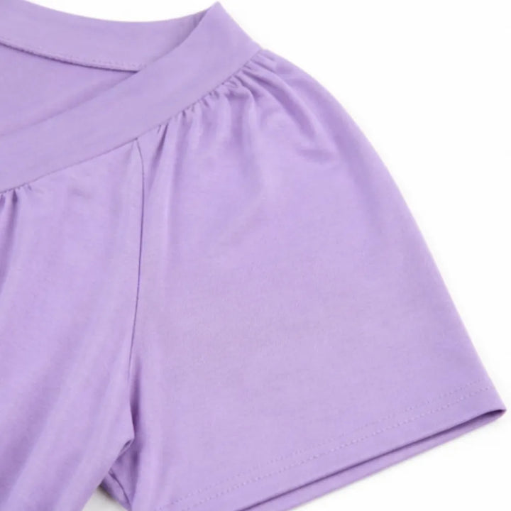 Velora – Pleated V-Neck Tunic Top for Women, Soft Drape Casual Blouse
