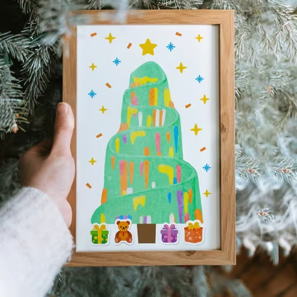 CraftWhirl™ - Colorful Scratch Painting Activity Kit