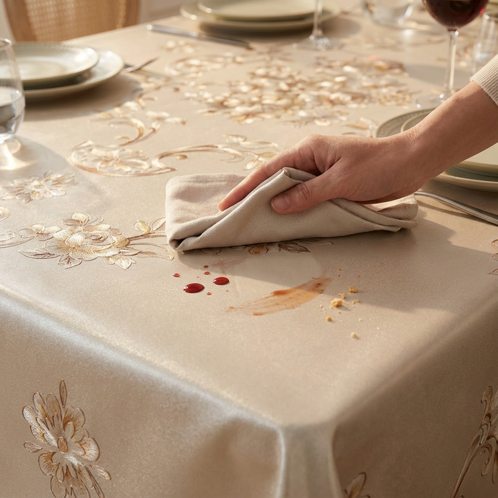 Vivienne - French Inspired Spill Resistant Tablecloth