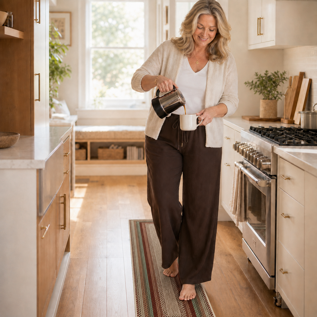 Wovella – Woven Non-Slip Kitchen Runner Rug (2-pack)