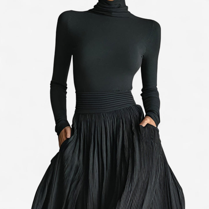 Linara - Women's High Waisted Maxi Skirt