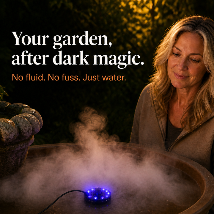 Mistlume – 12-LED Color-Changing Ultrasonic Mist Maker