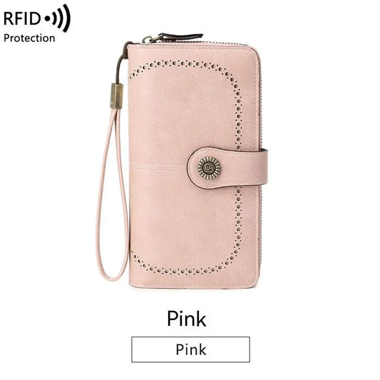 Aureden™ – Compact RFID Wallet with 24-Card Storage (50% Off)