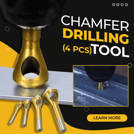 Chamfrix™ – Titanium-Coated Chamfer Bits for Smooth Finishes (50% Off)
