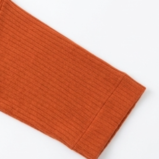 Ribella – Ribbed Half-Zip Hooded Knit Top