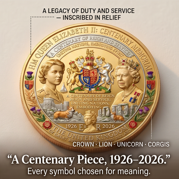Regalis – Dual-Portrait Centenary Memorial Coin