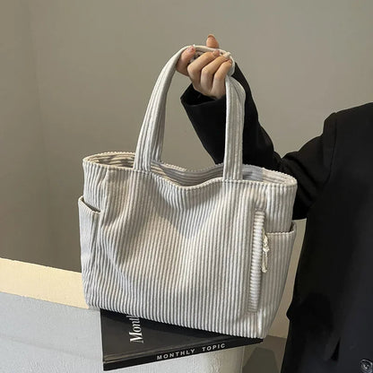 Cordelley™ –  Cozy Corduroy Tote Bag (50% Off)