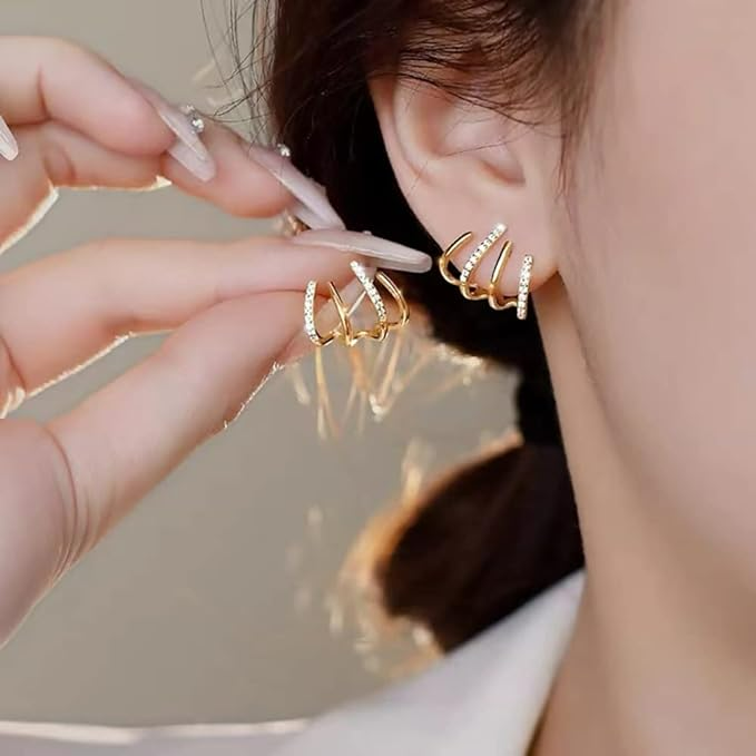 Elarra - Multi-Piercing Look Earrings