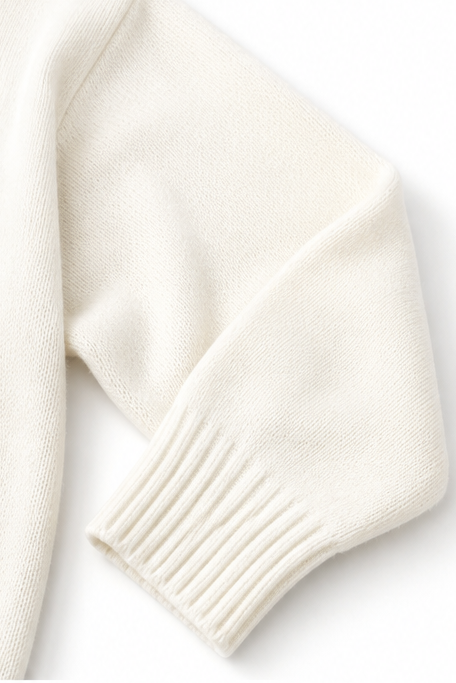 Wearbella – Oversized Drawstring Hooded Knit Sweater