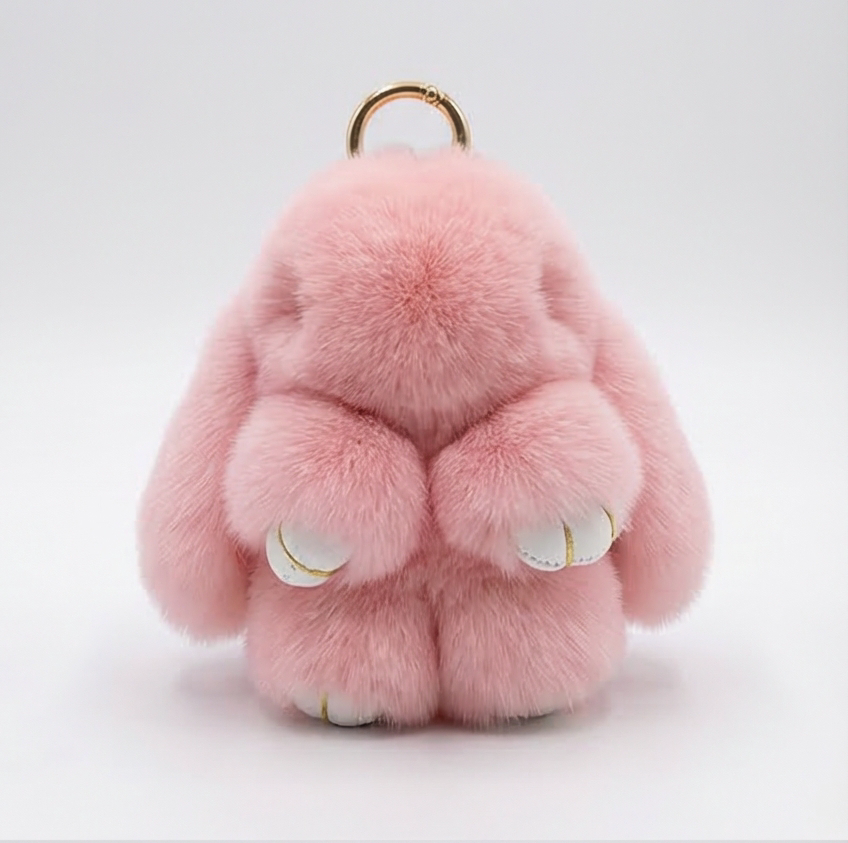 Luluri - Fluffy Bunny Bag Charm