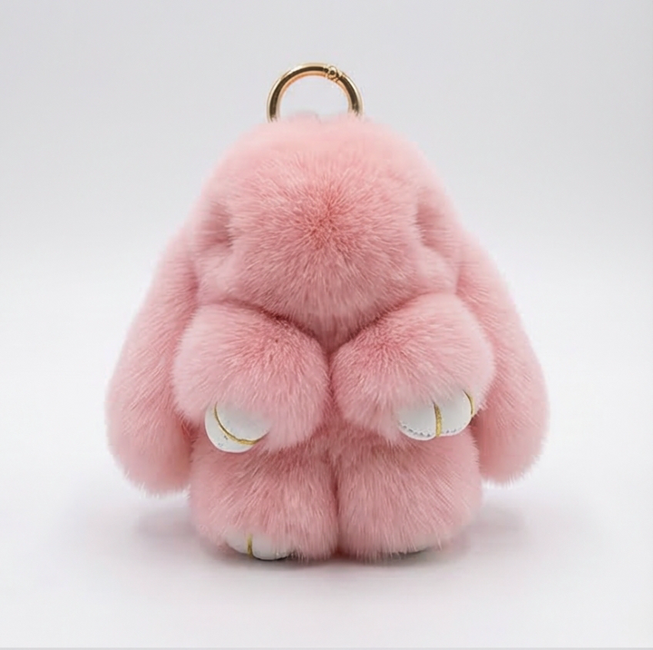 Luluri - Fluffy Bunny Bag Charm