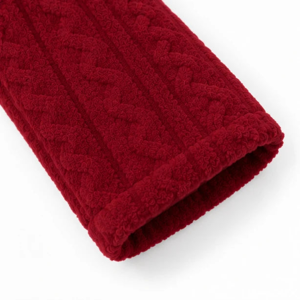 Wintelle – Textured Double-Breasted Winter Coat