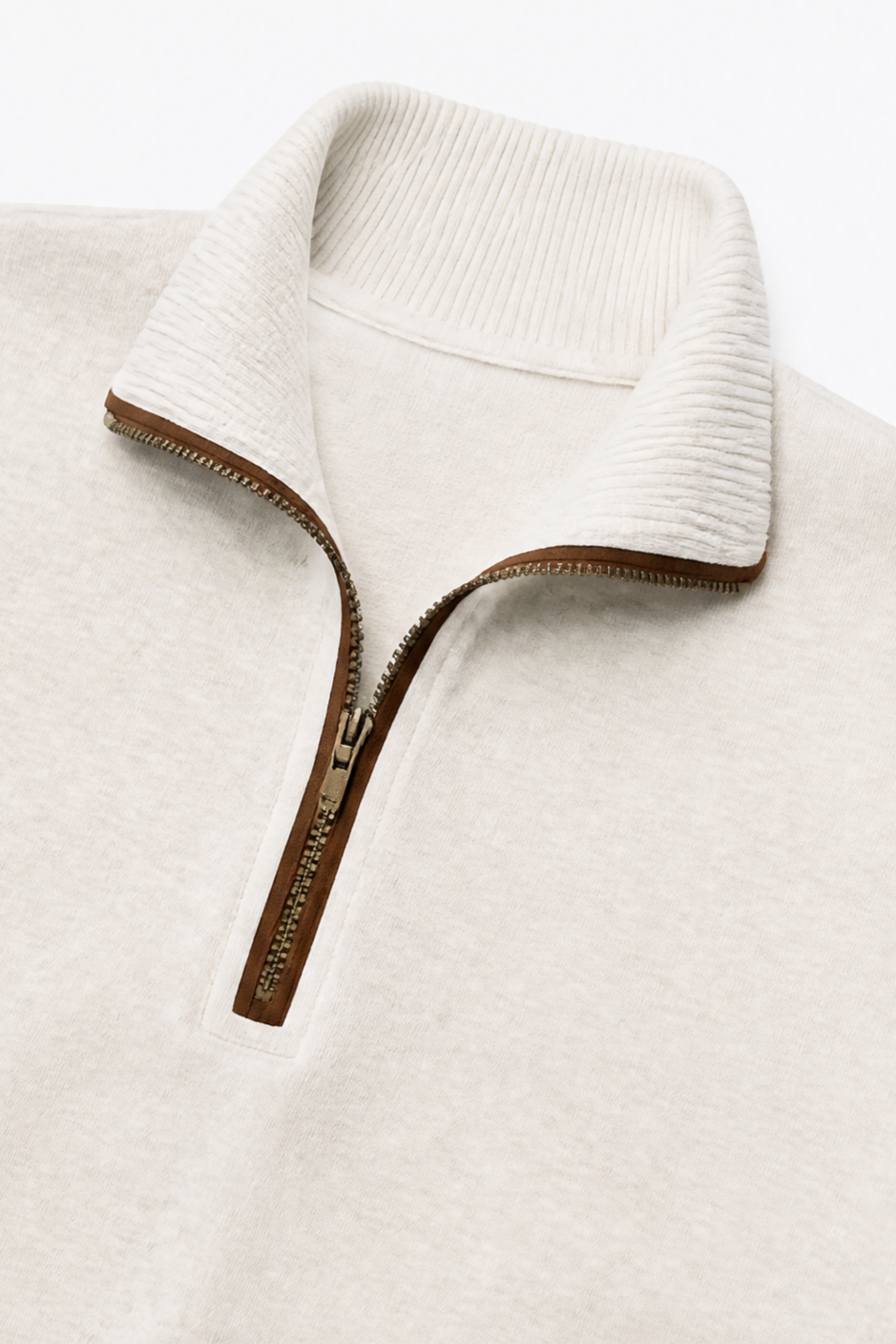Wearbella – Half-Zip Wide-Leg Track Set