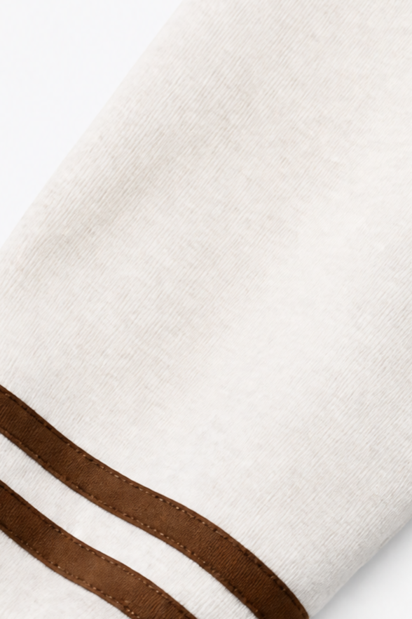 Wearbella – Half-Zip Wide-Leg Track Set