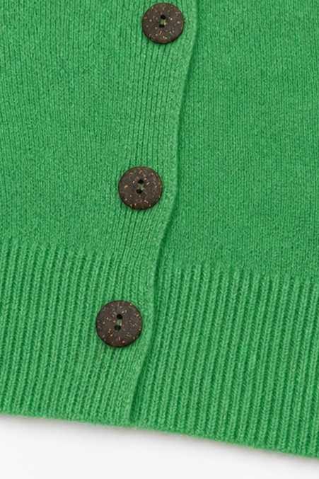 Softshirt – Knit Collared Button-Down Cardigan