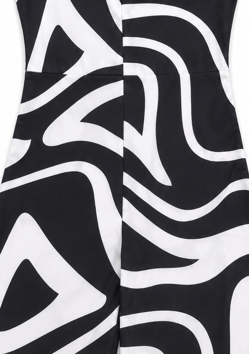 Flowden – Abstract Print Flowy Jumpsuit