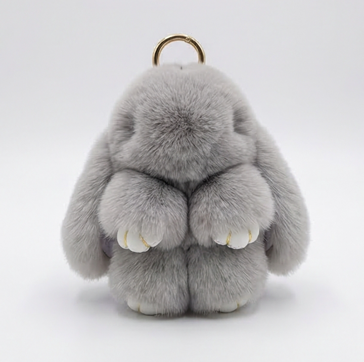 Luluri - Fluffy Bunny Bag Charm