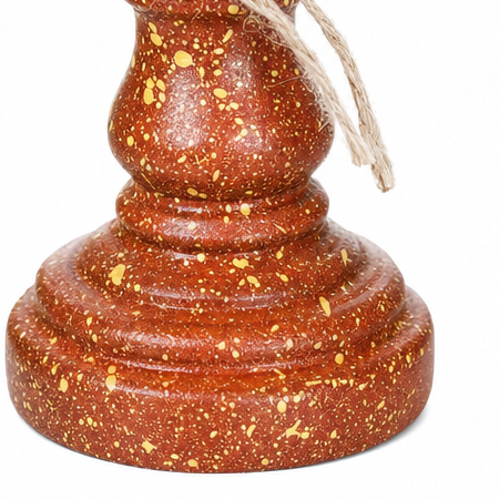 Harvestglow – Distressed Layered Pumpkin Candle Holder Trio (3-pack)