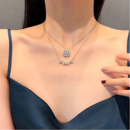 Cloverelle™ – Sparkling Clover Pendant Necklace (1+1 Free)
