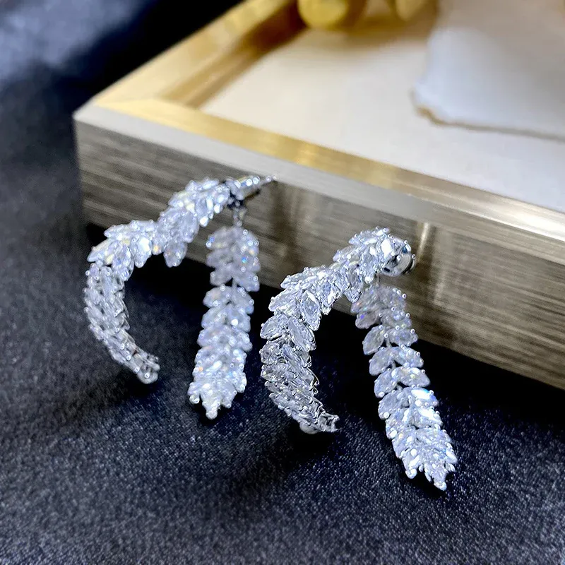 Aurina™ – Crystal Heart Hoop Earrings (50% Off)