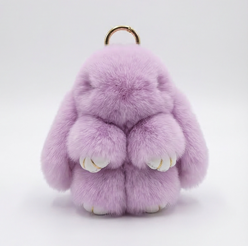 Luluri - Fluffy Bunny Bag Charm
