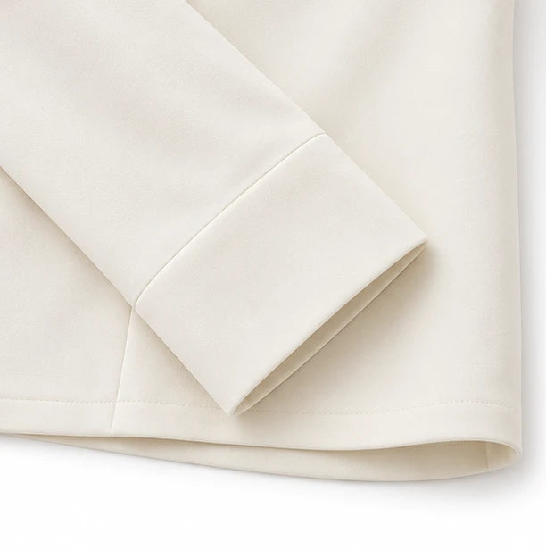 Formelle – Stand-Collar Shirt And Cropped Trouser Set