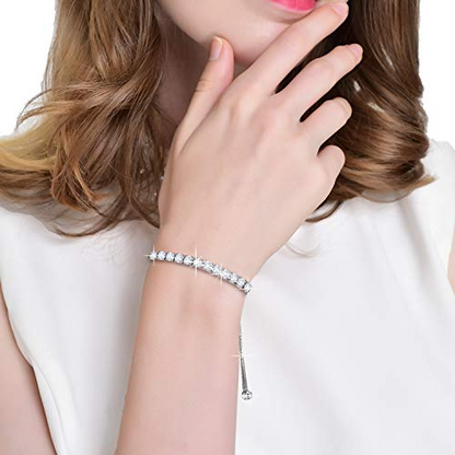 Olencia™ – Adjustable Tennis Bracelet (50% Off)