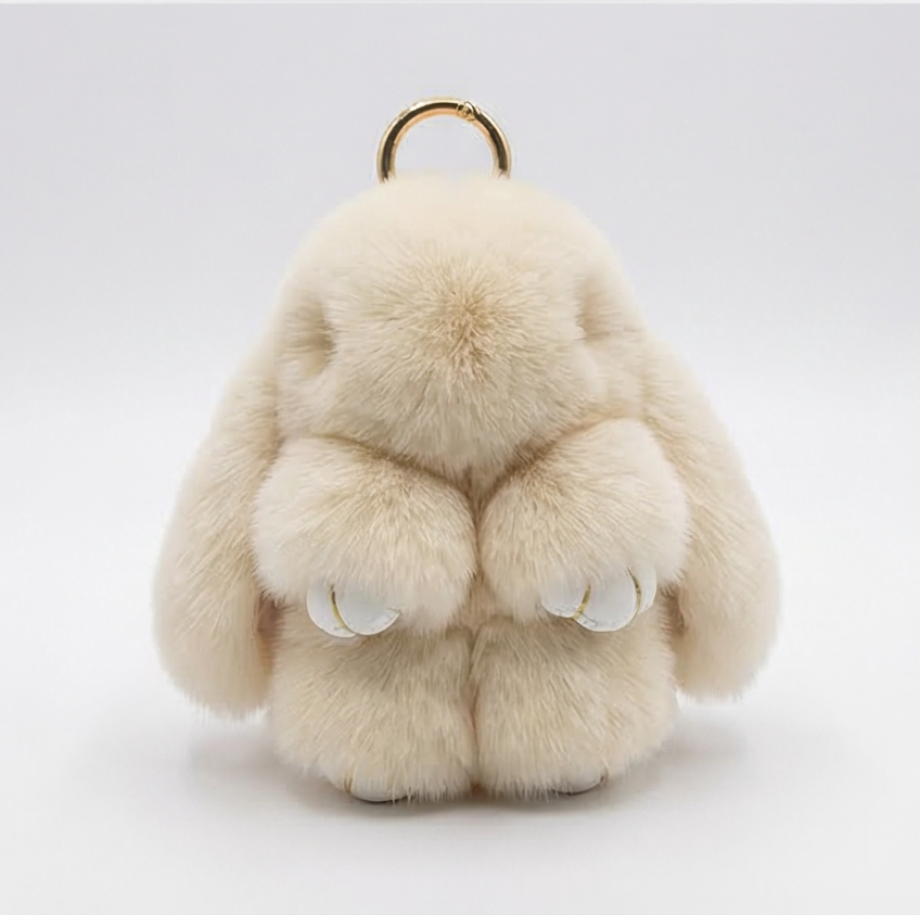 Luluri - Fluffy Bunny Bag Charm