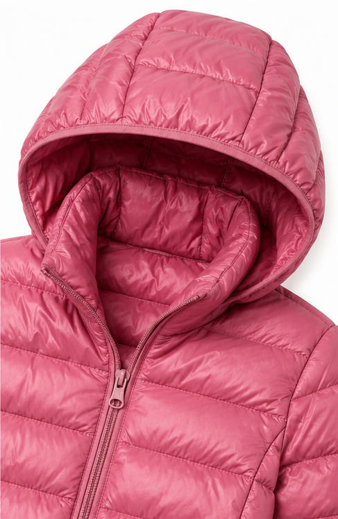 Featherlyte – Detachable-Hood Packable Ultralight Puffer Jacket