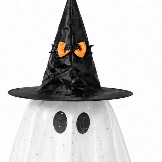 Glowraine – Sparkle Tulle Witch Hat Ghost Light