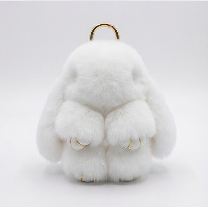 Luluri - Fluffy Bunny Bag Charm